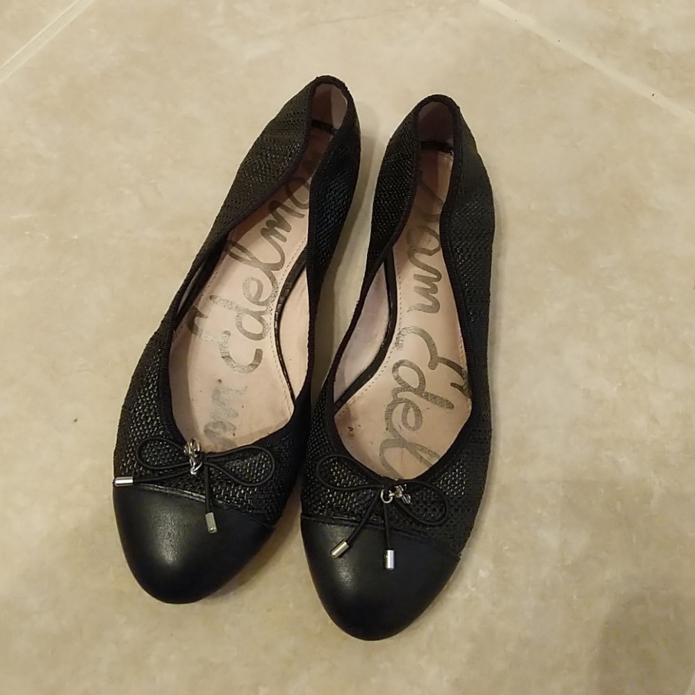GREAT CONDITION SAM EDELMAN BLACK FLATS